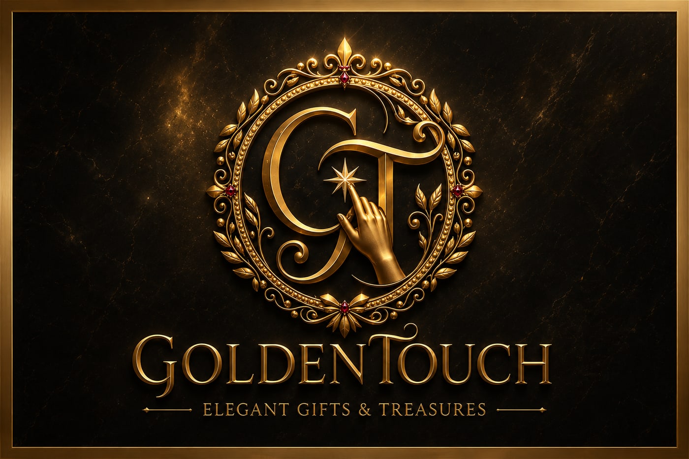 Logo GoldenTouch, Elegant Gifts & Treasures